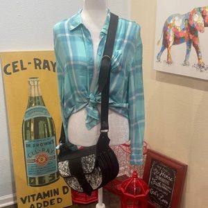 Colombian hand crafted Carriel genuine leather bag